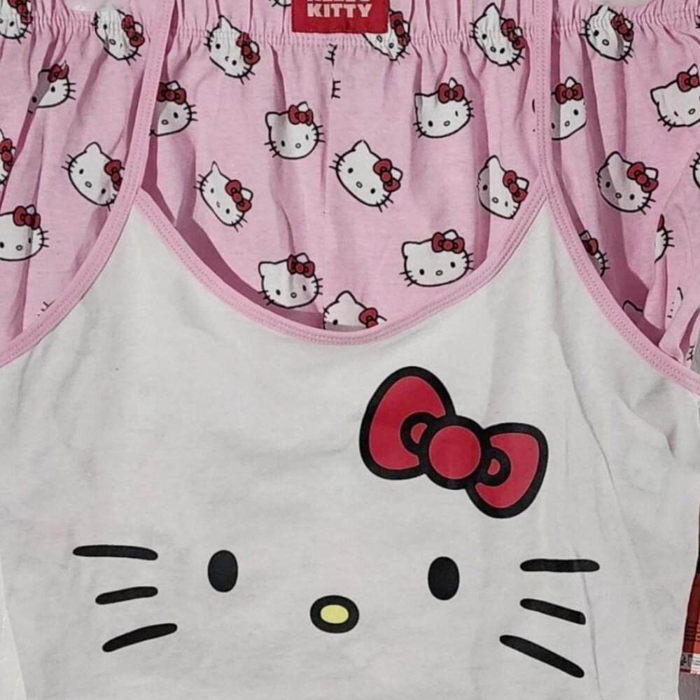 Hello Kitty 50th Anniversary Crop Tank and Short Sleep Set